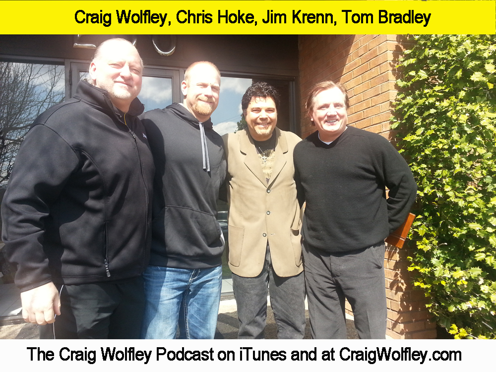 Craig Wolfley Steelers Podcast with Chris Hoke, Tom Bradley, Jim Krenn