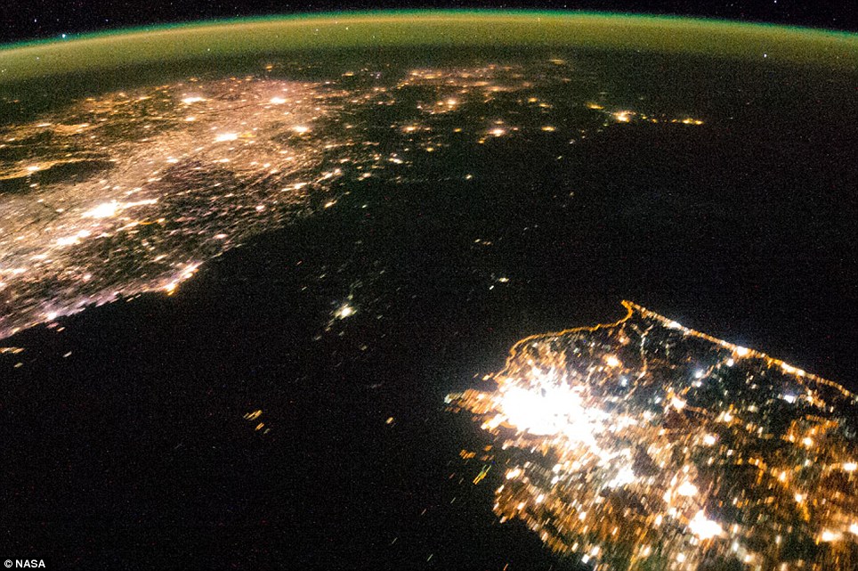 Darkeness Over North Korea Photo