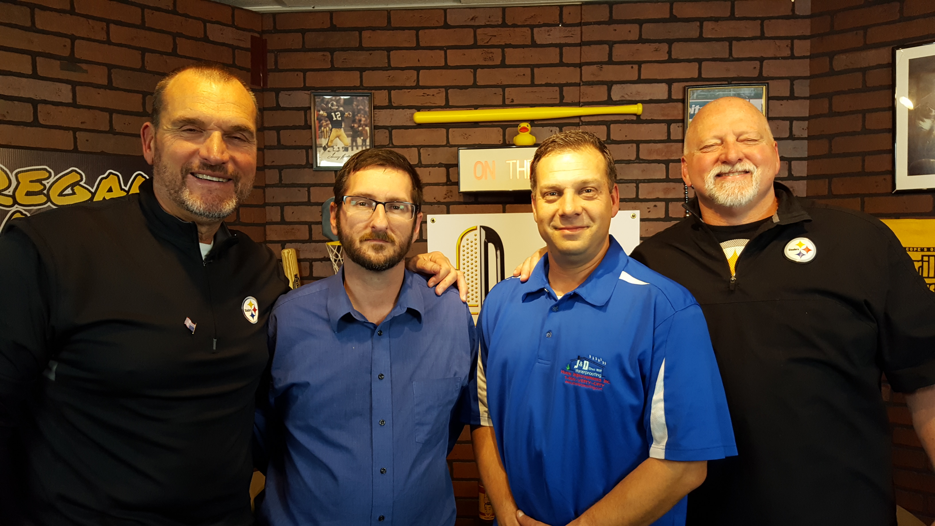 Pittsburgh Podcast Tunch Ilkin Craig Wolfey J&D Waterproofing