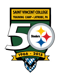 Pittsburgh Steelers Training Camp Logo 50 years