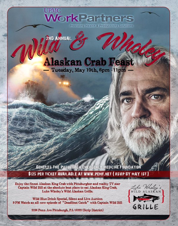 Captain Wild Bill Luke Wholey's Alaskan Crab Feast