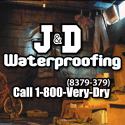 JandD Waterproofing tunch and wolf podcast sponsor