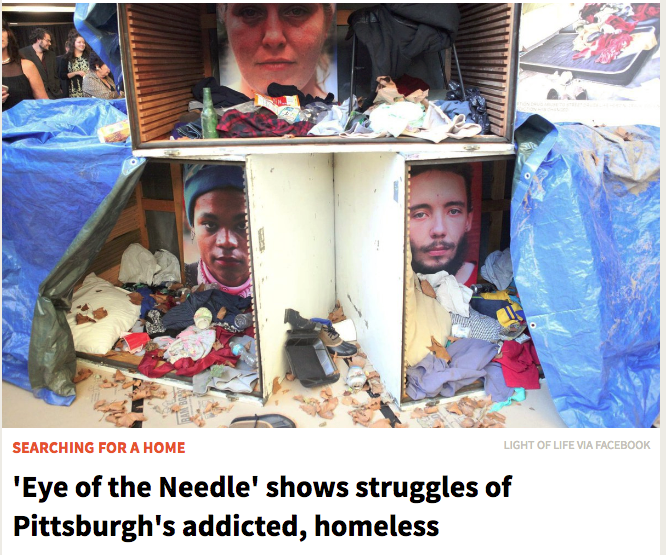 'Eye of the Needle' shows struggles of Pittsburgh's addicted, homeless
