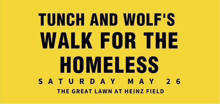 tunch ilkin craig wolfley walk for the homeless pittsburgh 2018